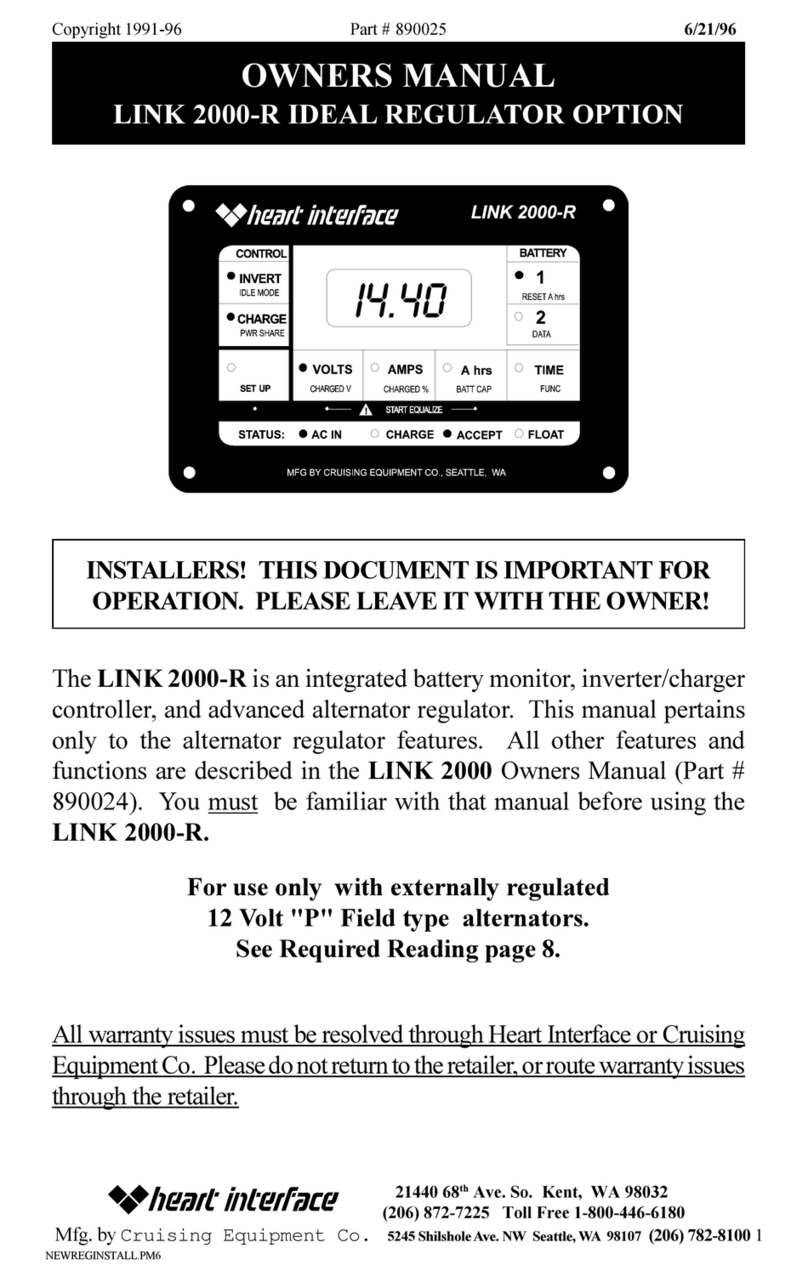 Xantrex LINK 2000-R User manual Xantrex LINK 2000-R User manual