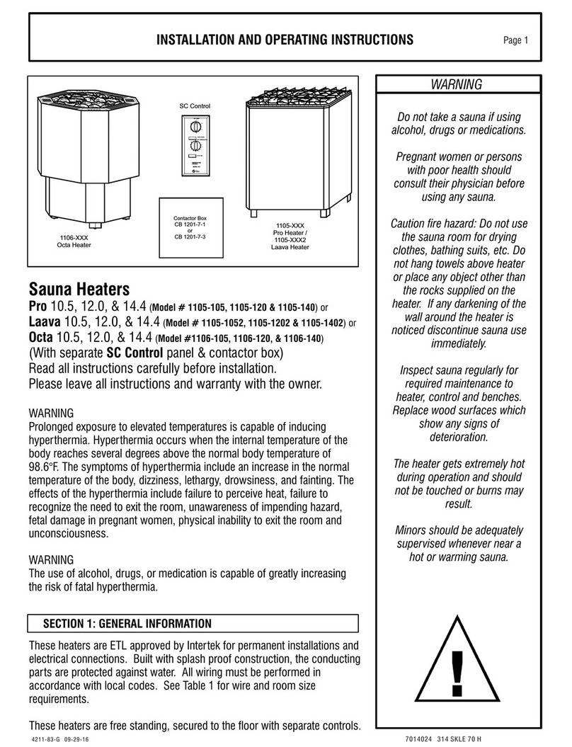 Tylo 1105-120 User manual