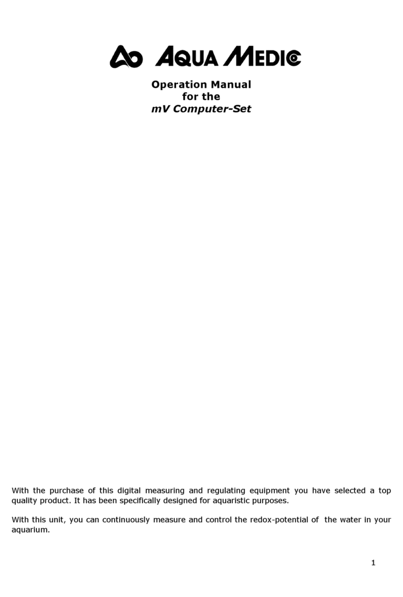 ab Aqua Medic mV-Computer Operation manual