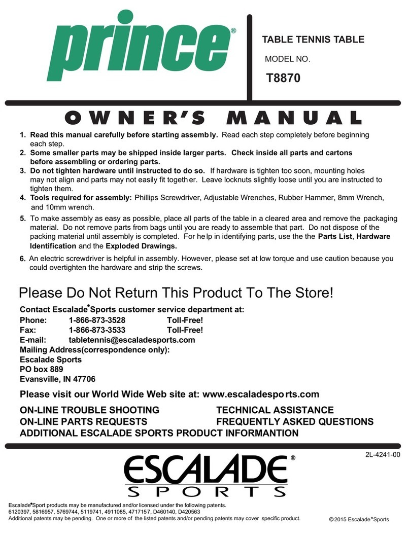 Prince T8870 owner's manual
