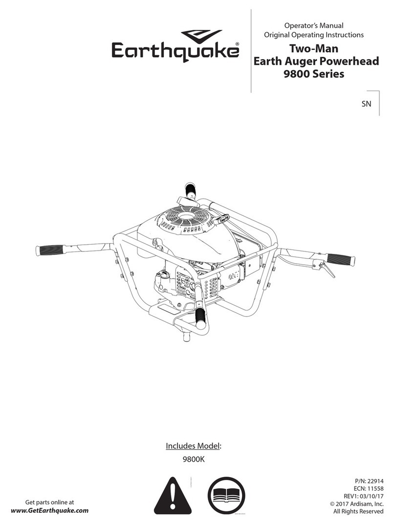 EarthQuake 9800 Series Operator's manual EarthQuake 9800 Series Operator's manual