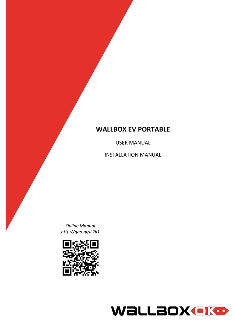 WallboxOK EV PORTABLE TYPE1 User and installation guide