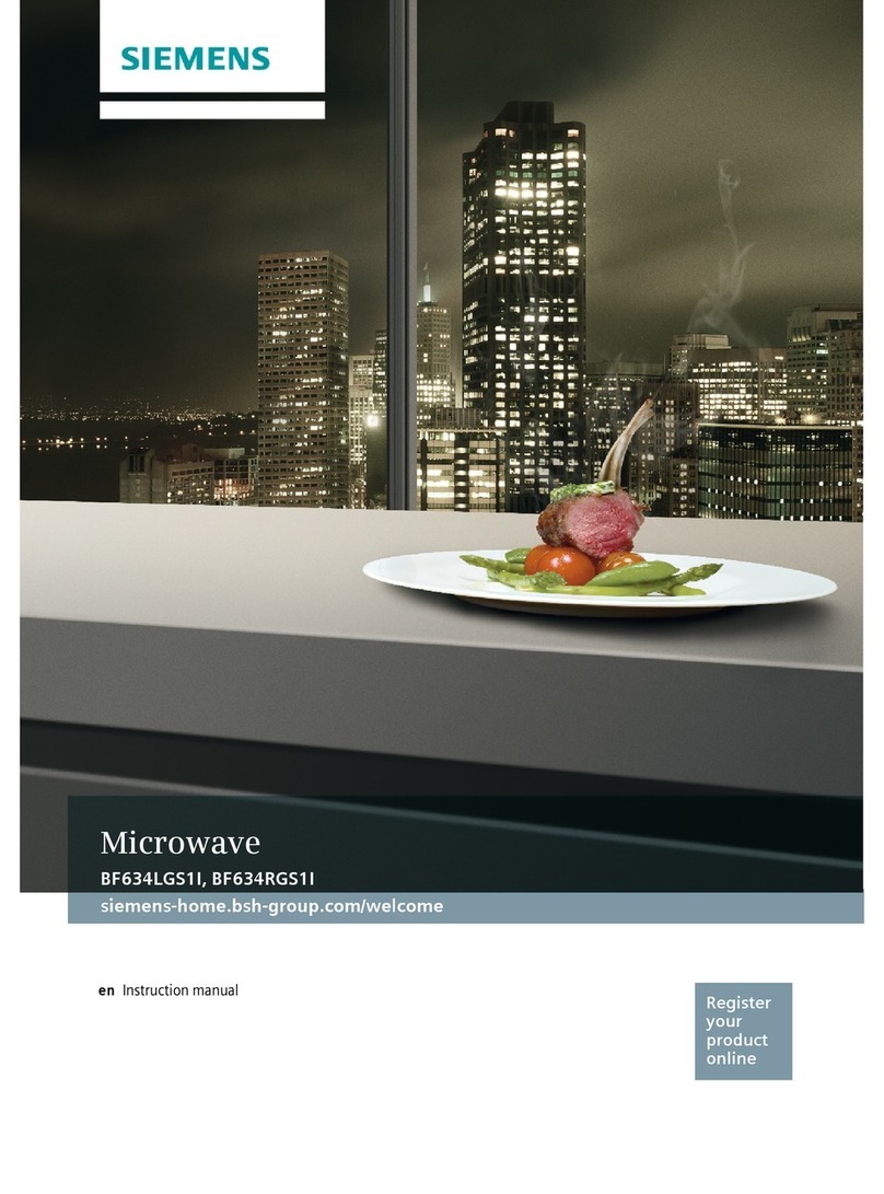 Siemens BF634LGS1I User manual