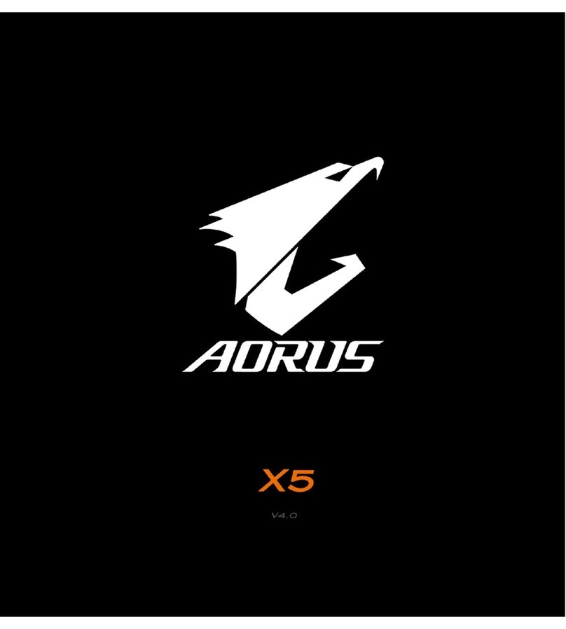 AORUS X5v6 User manual