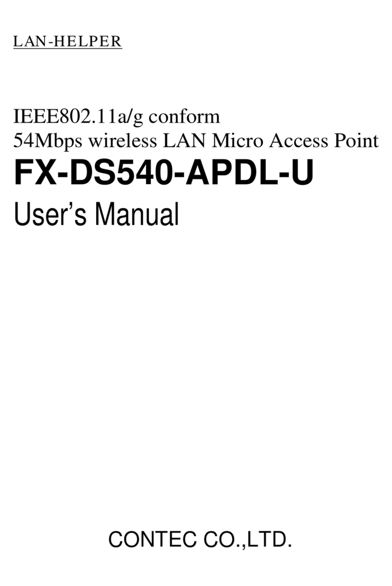 Contec FX-DS540-APDL-U User manual Contec FX-DS540-APDL-U User manual
