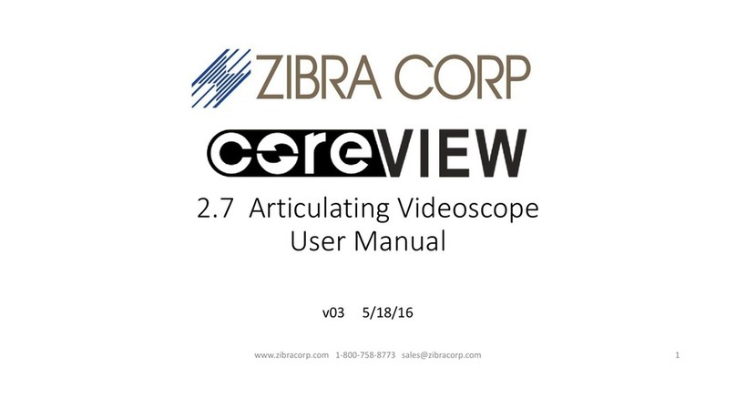 Zibra Corporation CoreView 2.7 user manual Zibra Corporation CoreView 2.7 user manual