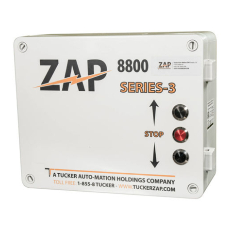 Tucker ZAP 8800 User operating instructions