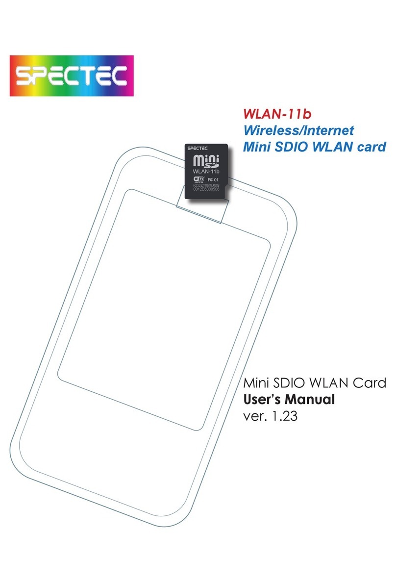 Spectec WLAN-11b user manual