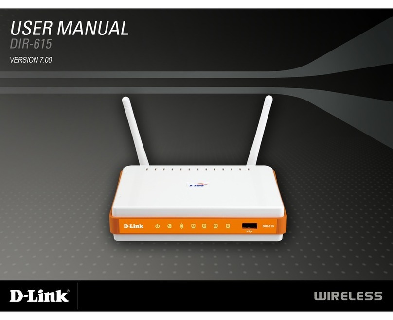 D-Link DIR-615 - Wireless N Router User manual D-Link DIR-615 - Wireless N Router User manual
