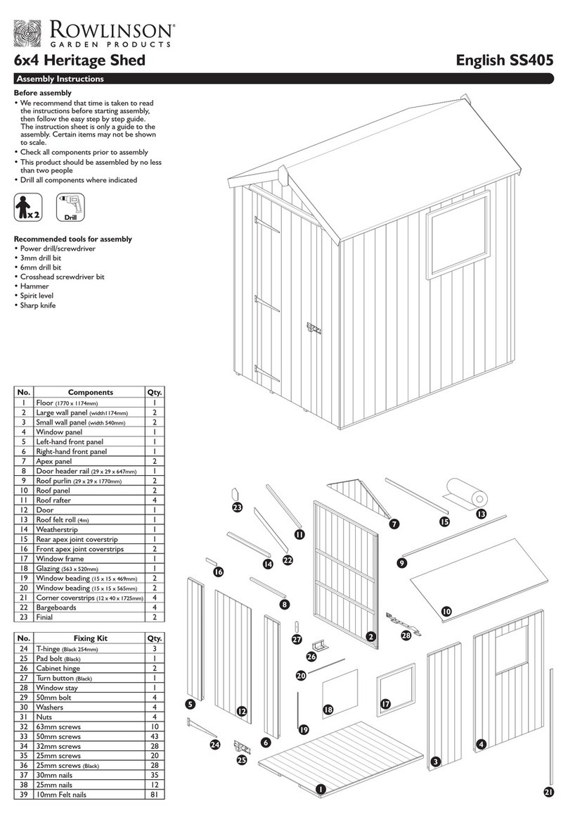 Rowlinson SS405 User manual