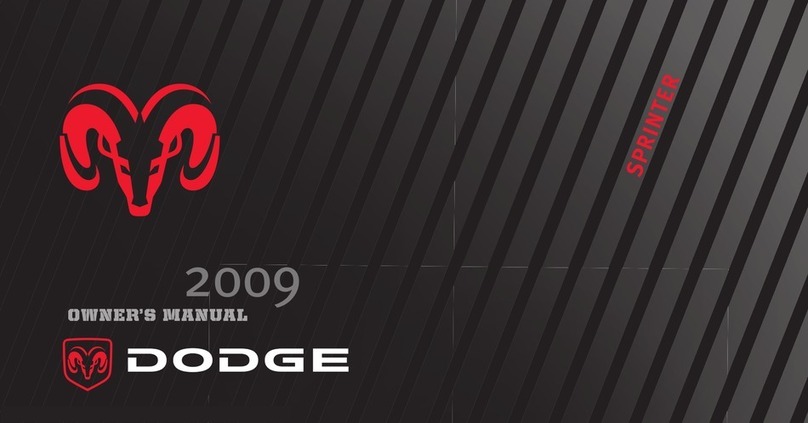 Dodge Sprinter 2009 User manual