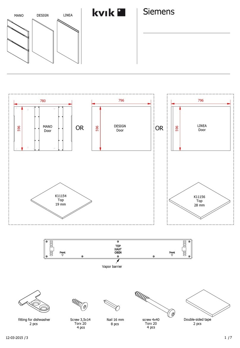 Siemens Kvik Assembly manual Siemens Kvik Assembly manual