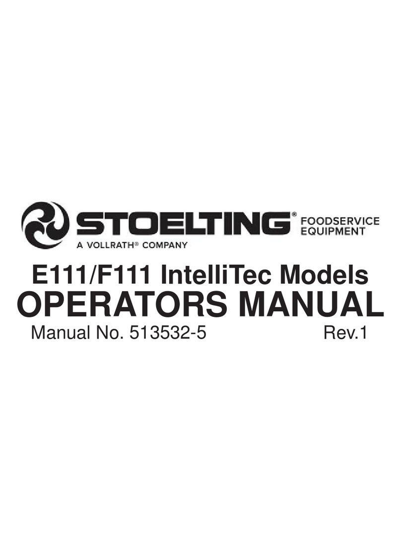Stoelting E111I Operator's manual