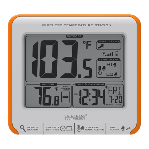 La Crosse Technology 308-179 Quick setup guide