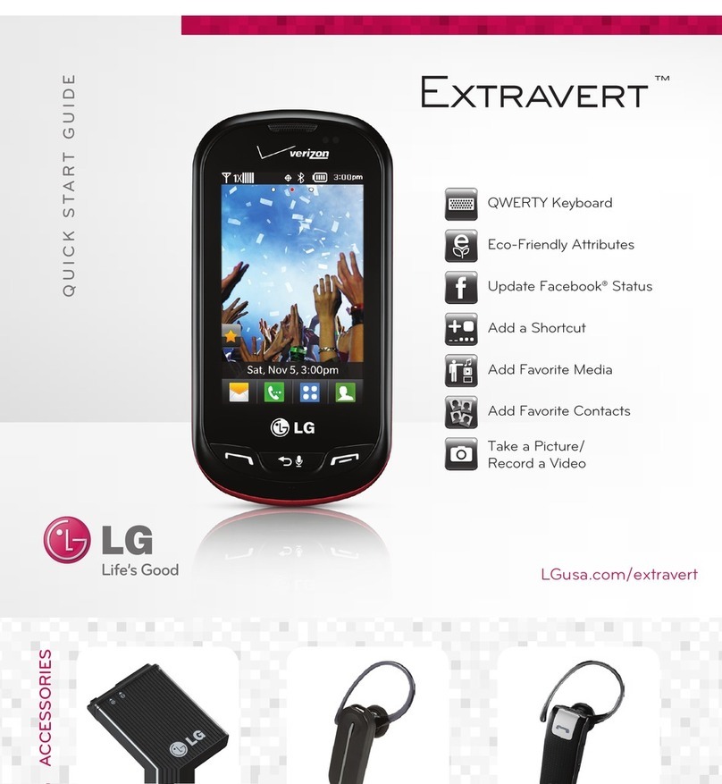LG Extravert User manual LG Extravert User manual
