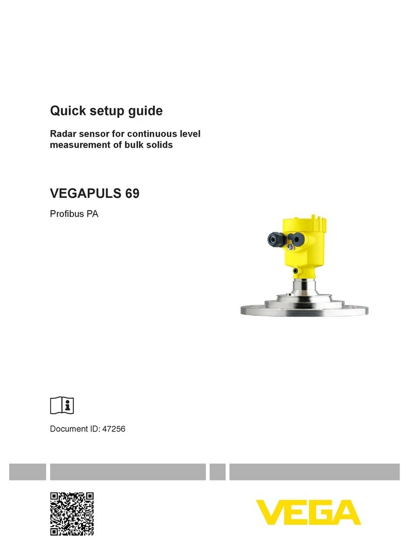 Vega VEGAPULS 69 Quick setup guide