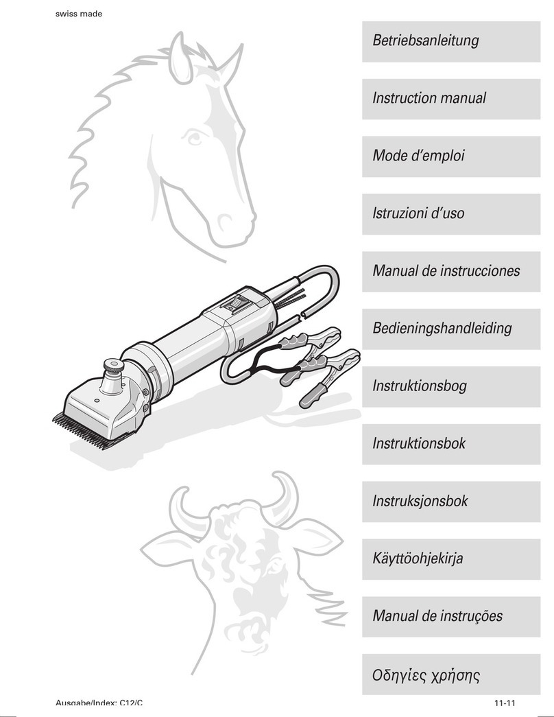 Heiniger C12 User manual
