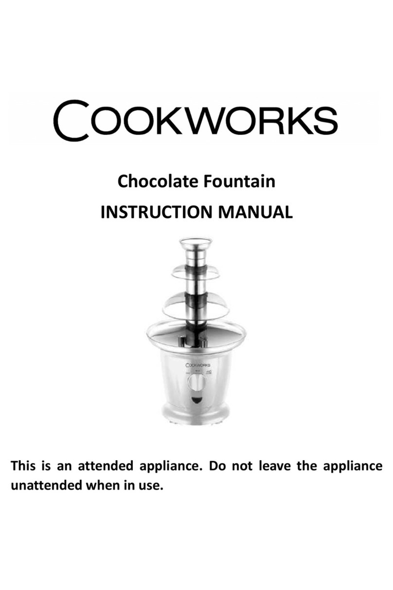 Cookworks 420-0576 User manual Cookworks 420-0576 User manual
