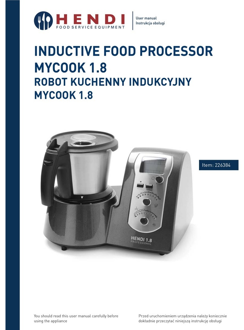 Hendi MYCOOK 1.8 user manual