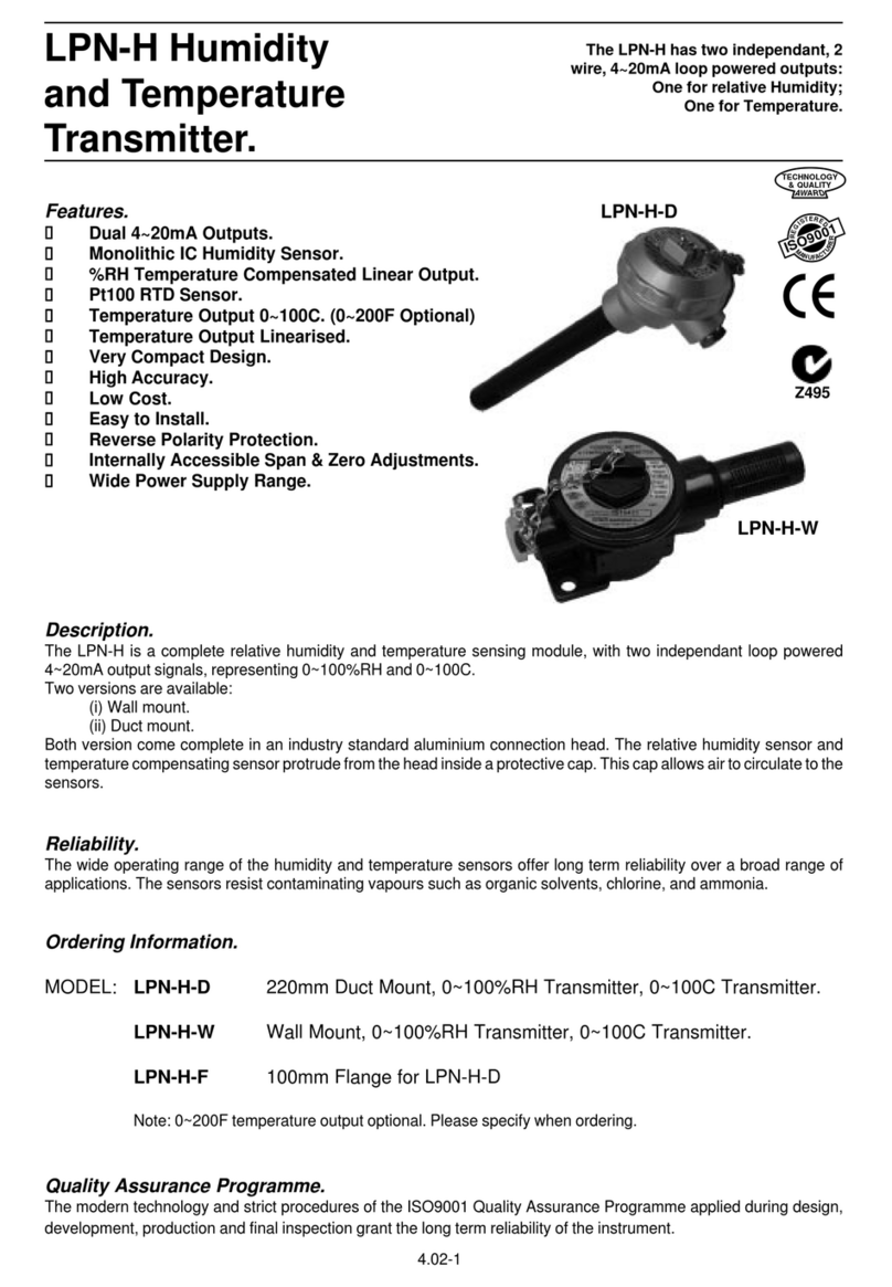 Intech LPN-H-D installation guide