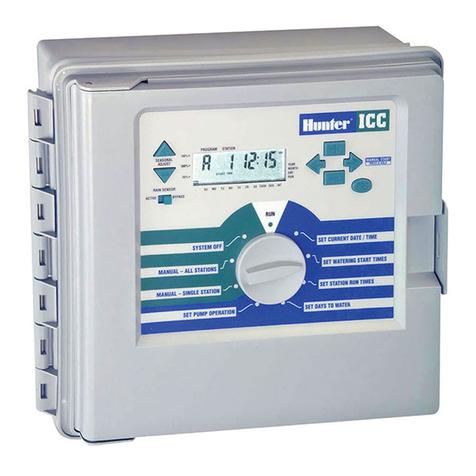 Hunter ICC-800PL Owner's manual and installation instructions