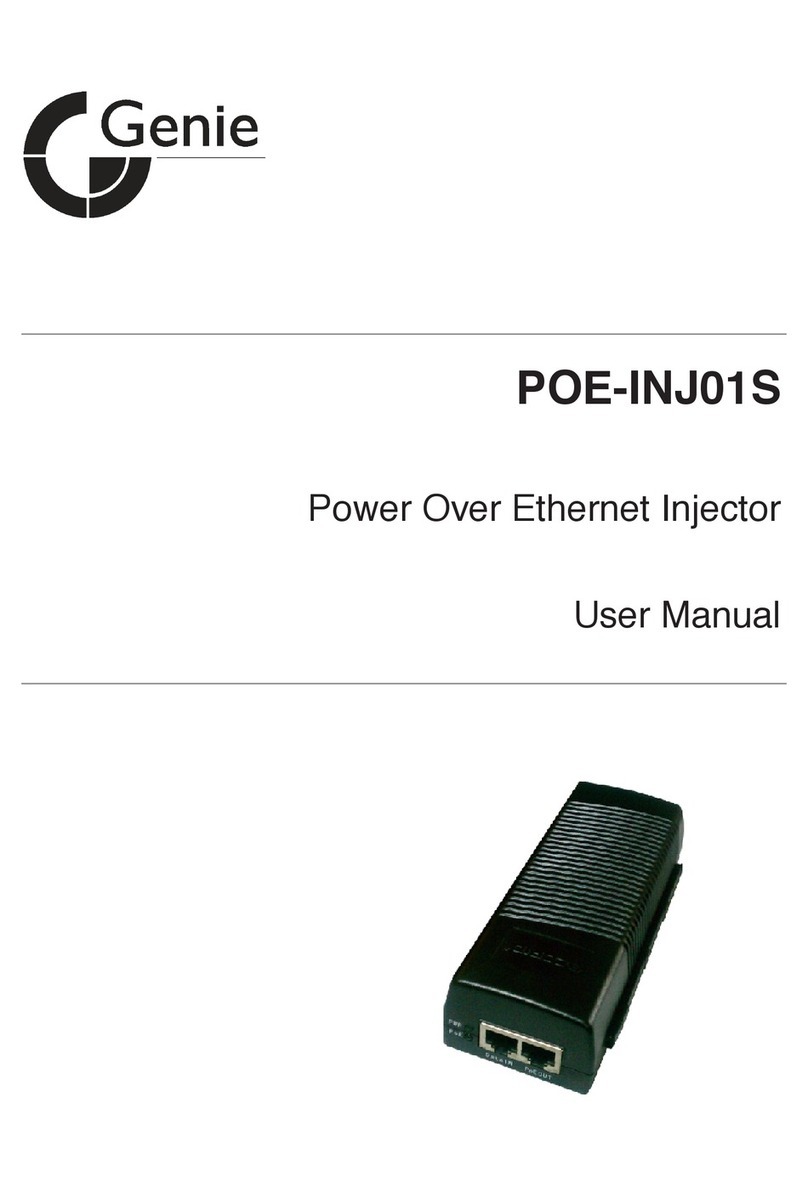 Genie CCTV POE-INJ01S user manual