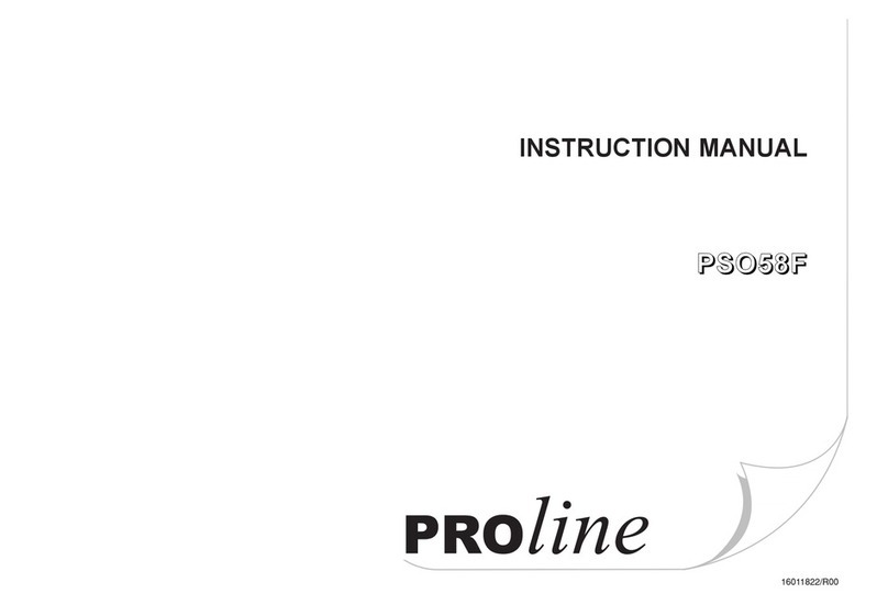 Proline PSO58F User manual