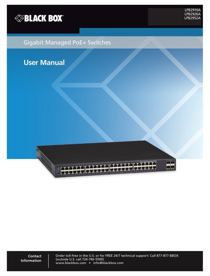 Black Box LPB2910A User manual