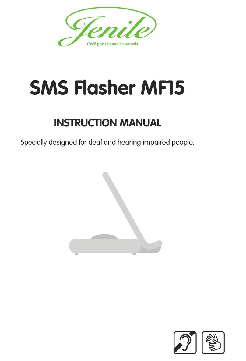 Jenile SMS Flasher MF15 User manual