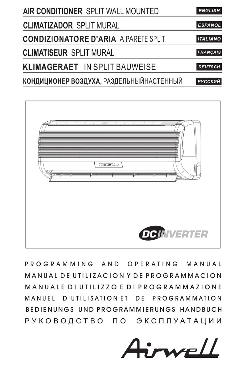 Airwell FLO 24 series Programming and operating manual