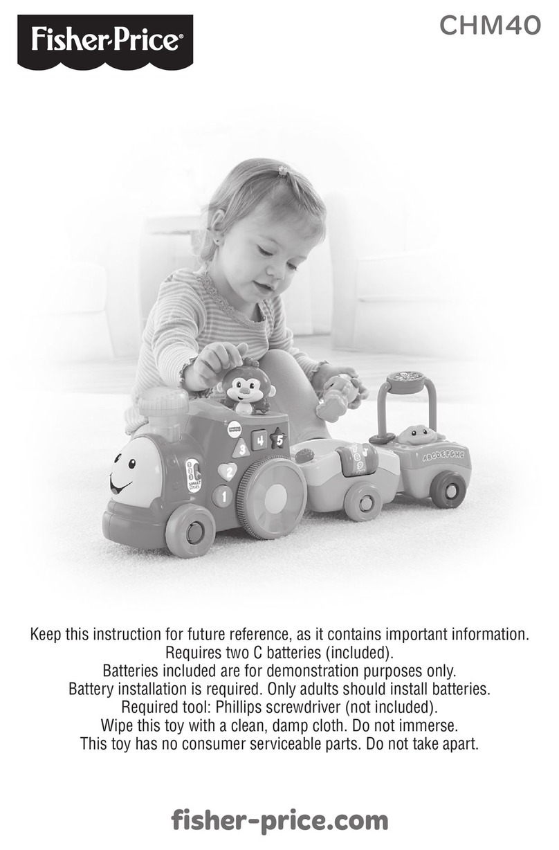 Fisher-Price CHM40 manual