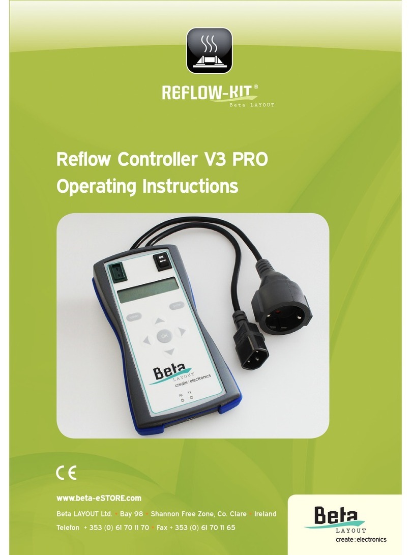 Beta Layout Reflow-Kit V3 PRO operating instructions