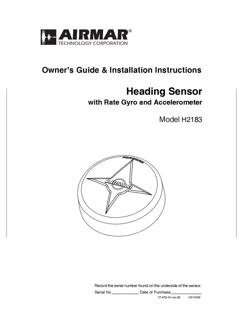 Airmar H2183 Owner's guide & installation instructions