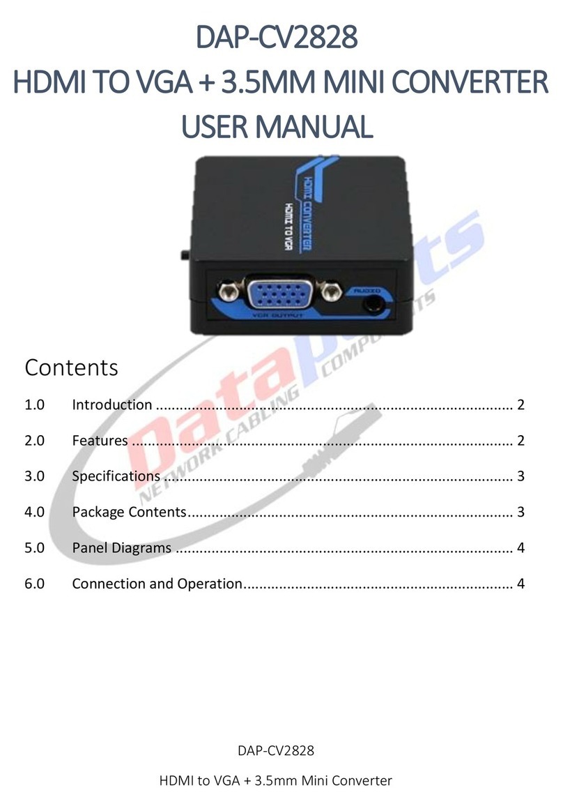 DataParts DAP-CV2828 user manual