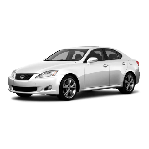 Lexus 2013 IS 350 User manual Lexus 2013 IS 350 User manual