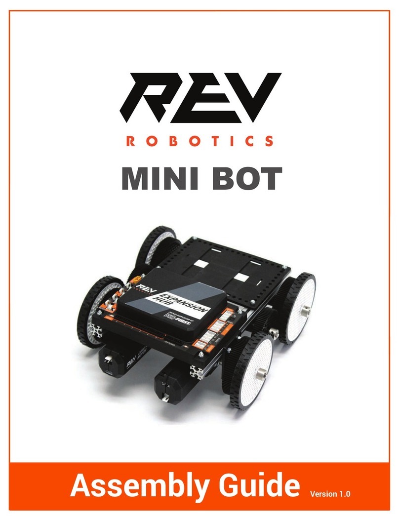 REV Robotics MINI BOT Assembly guide