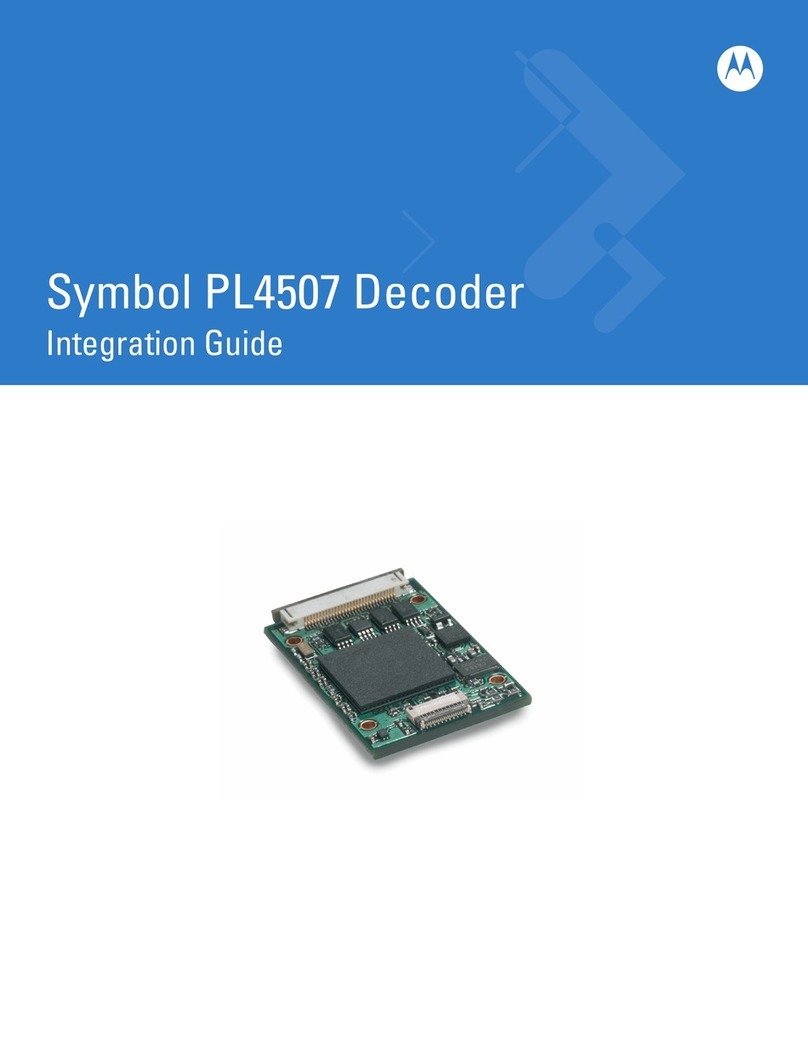 Motorola Symbol PL4507 Integration guide
