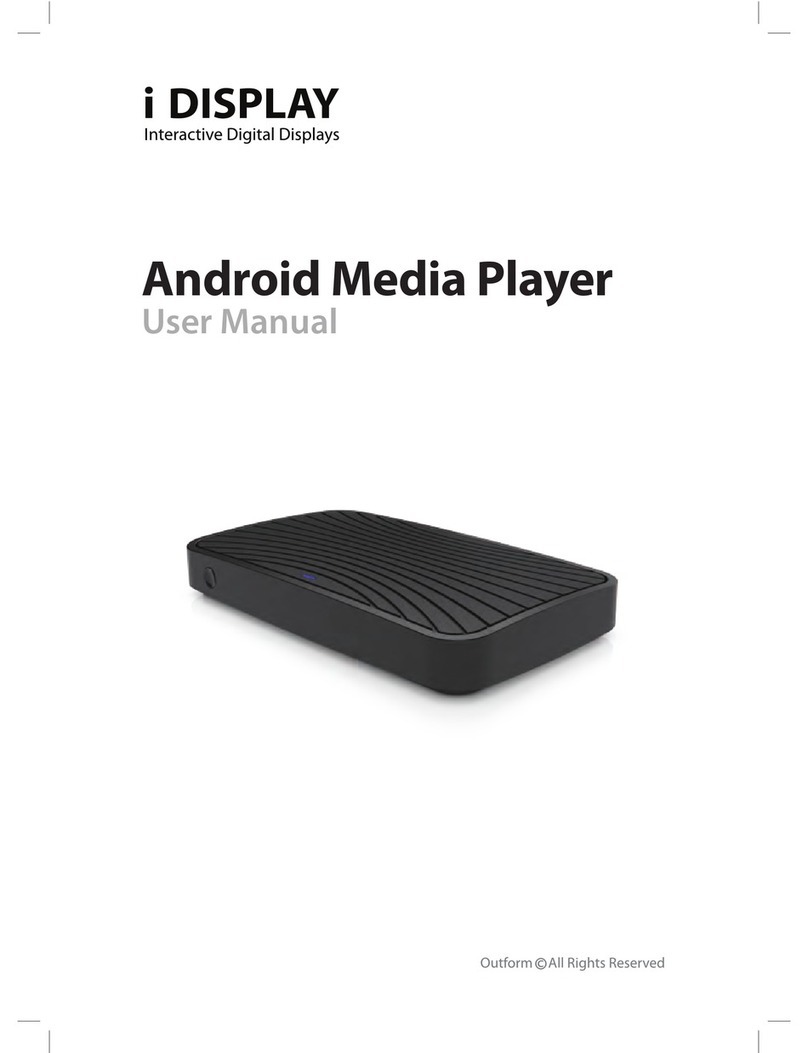 Outform UID0382 user manual