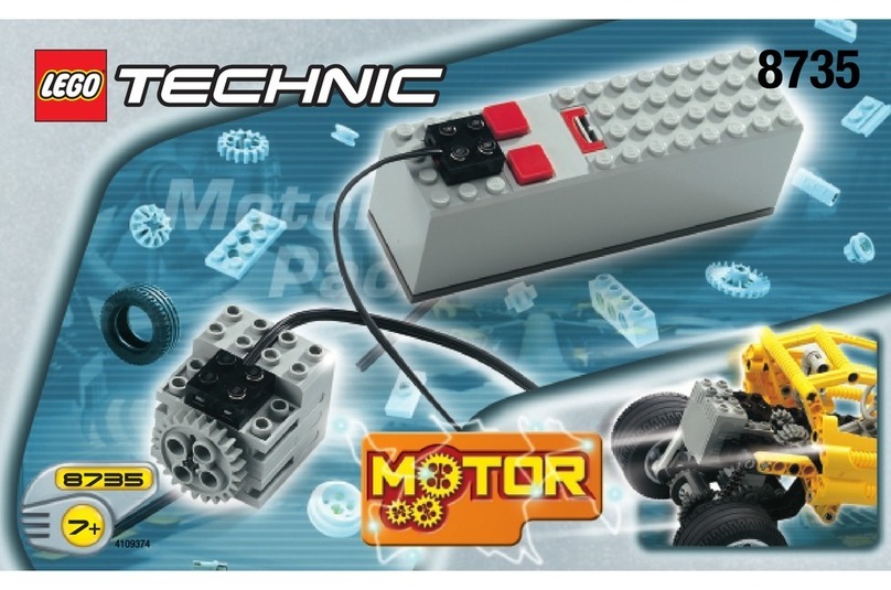 LEGO TECHNIC 8735 User manual