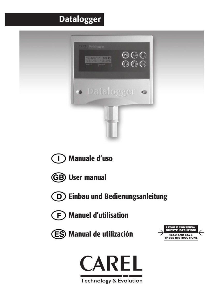 Carel Datalogger user manual