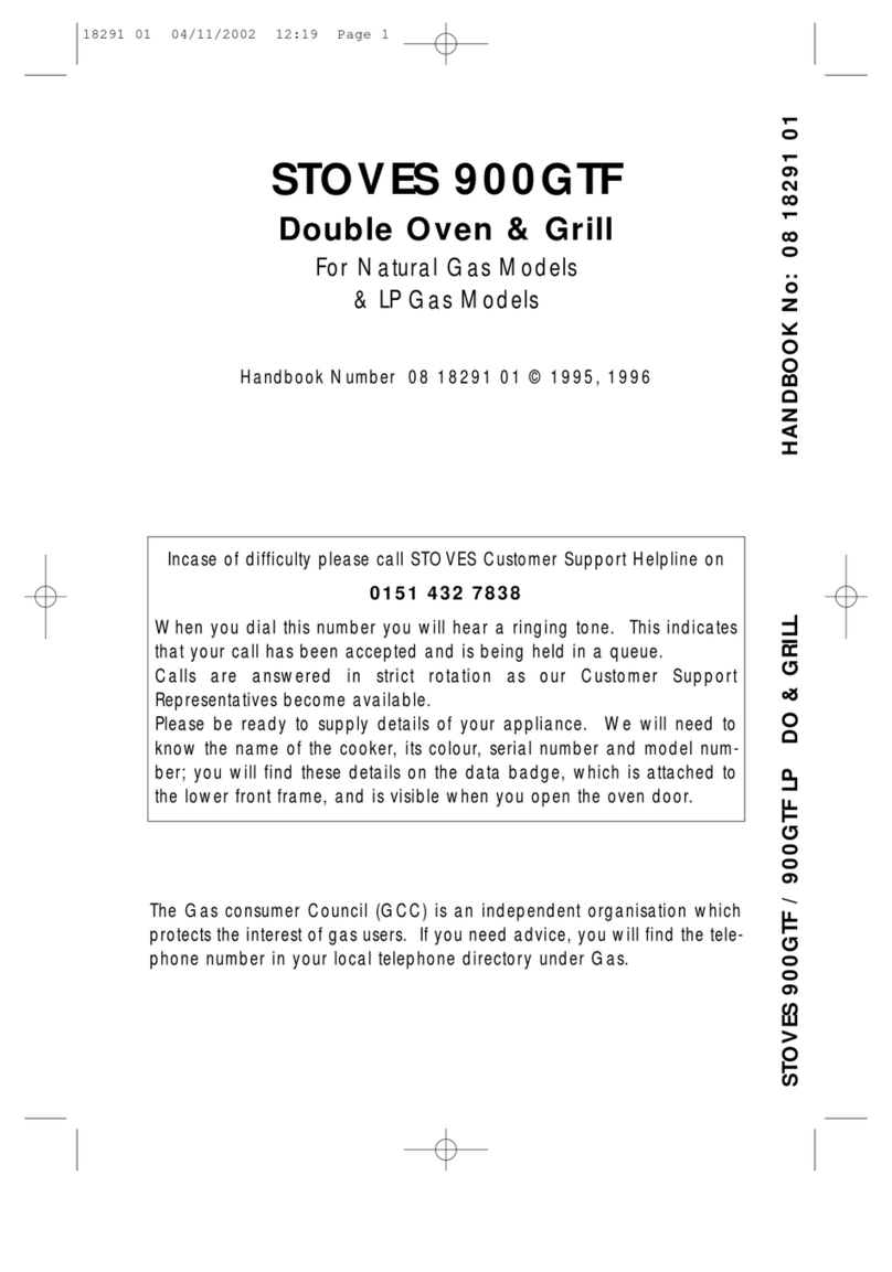 STOVES 900GTF Handbook
