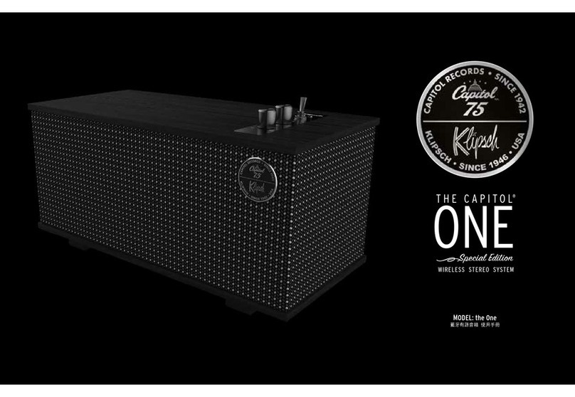 The Capitol the One user manual
