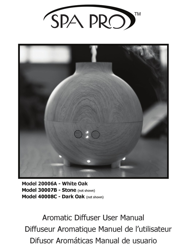 Spa Pro 20006A User manual