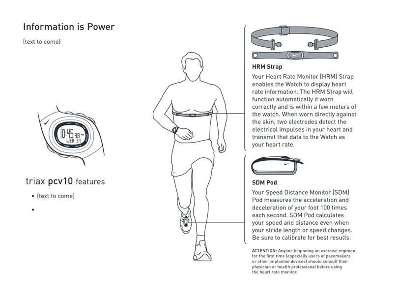 Nike triax pcv10 manual