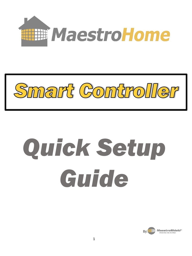 MaestroHome Smart Controller Quick setup guide
