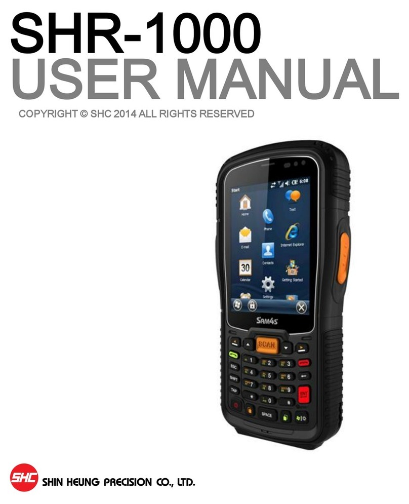 SHC SHR-100 user manual