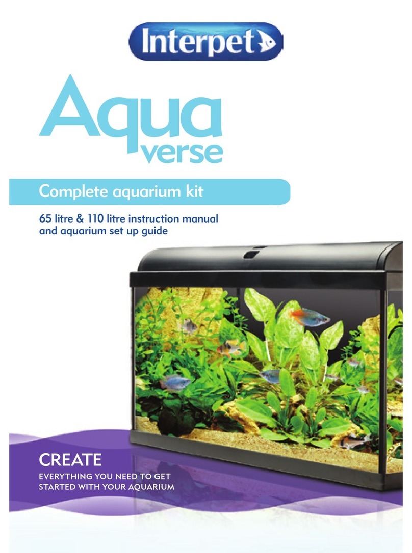 Interpet Aquaverse Aquarium 110L instruction manual