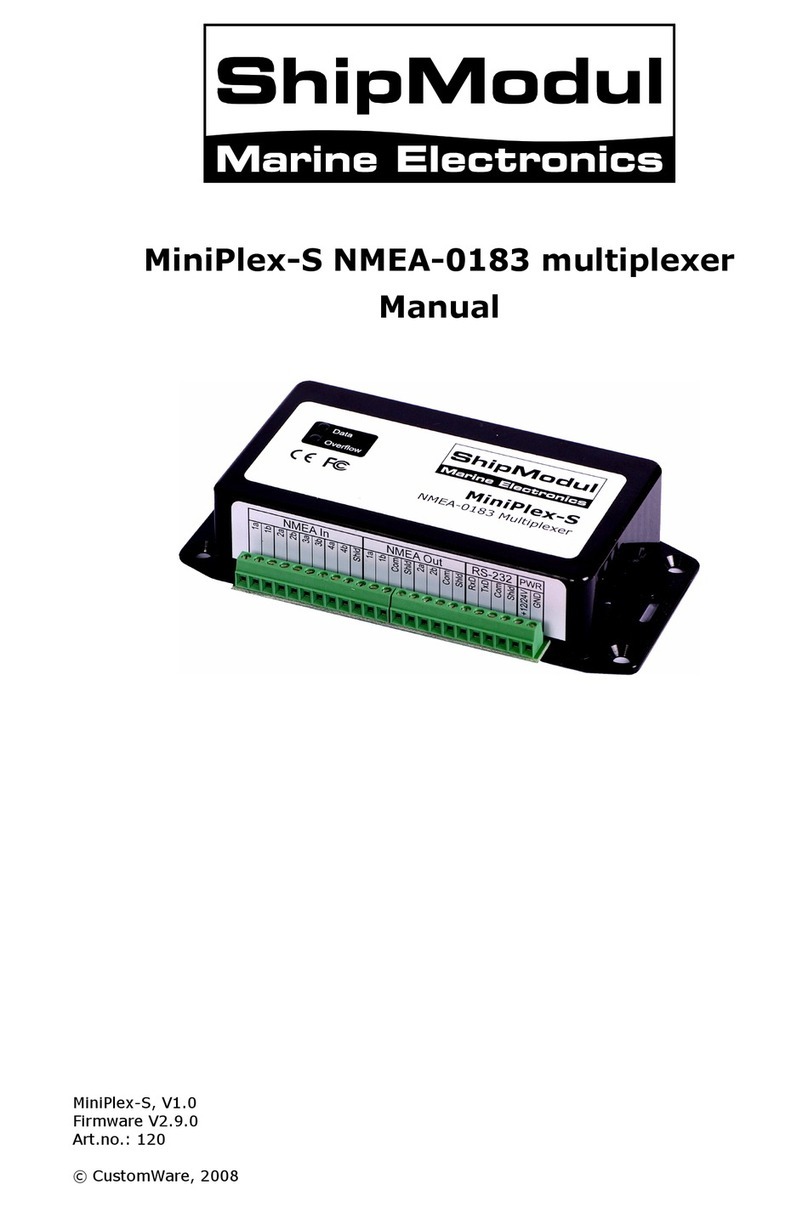 ShipModul MiniPlex-S Nmea-0183 User manual