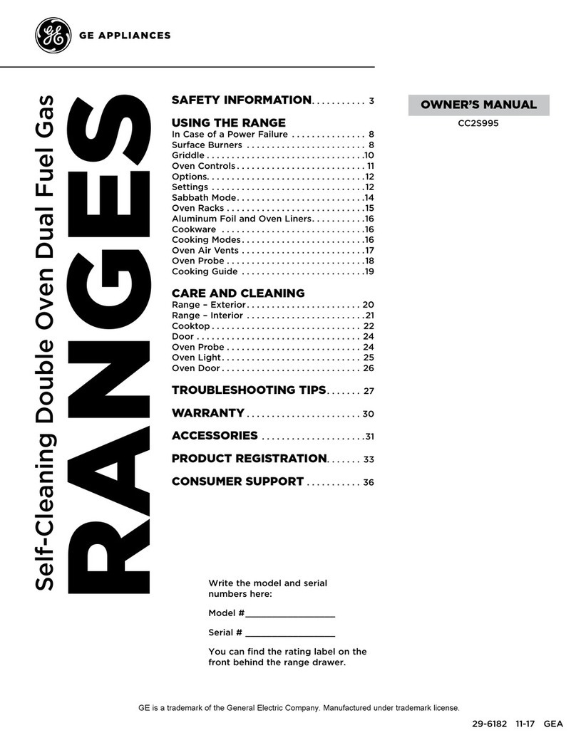 GE CC2S995 User manual