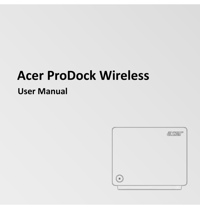 Acer ProDock User manual